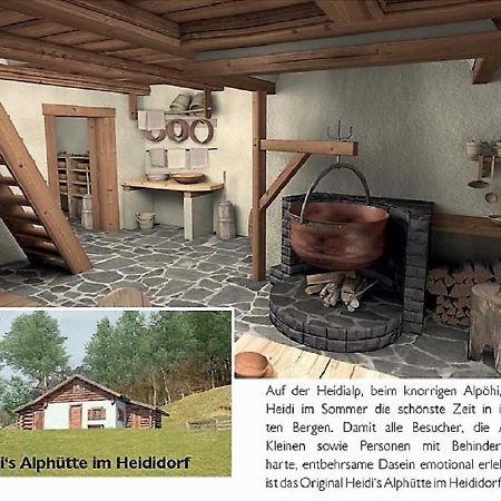 Hotel Restaurant Heidihof Maienfeld Exteriér fotografie